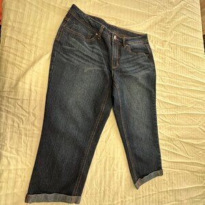 🌼 FADED GLORY WOMENS JEANS CAPRIS PANTS SIZE 12 🌼